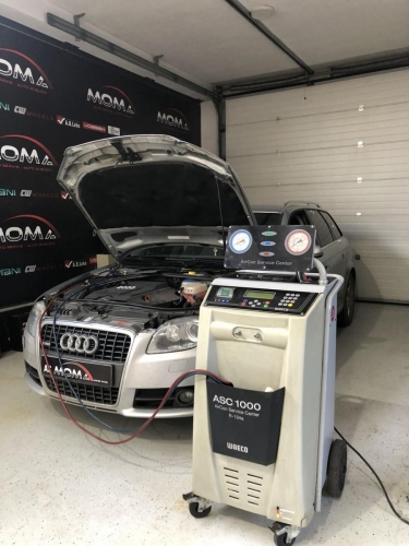 Auto servis Moma punjenje auto klima